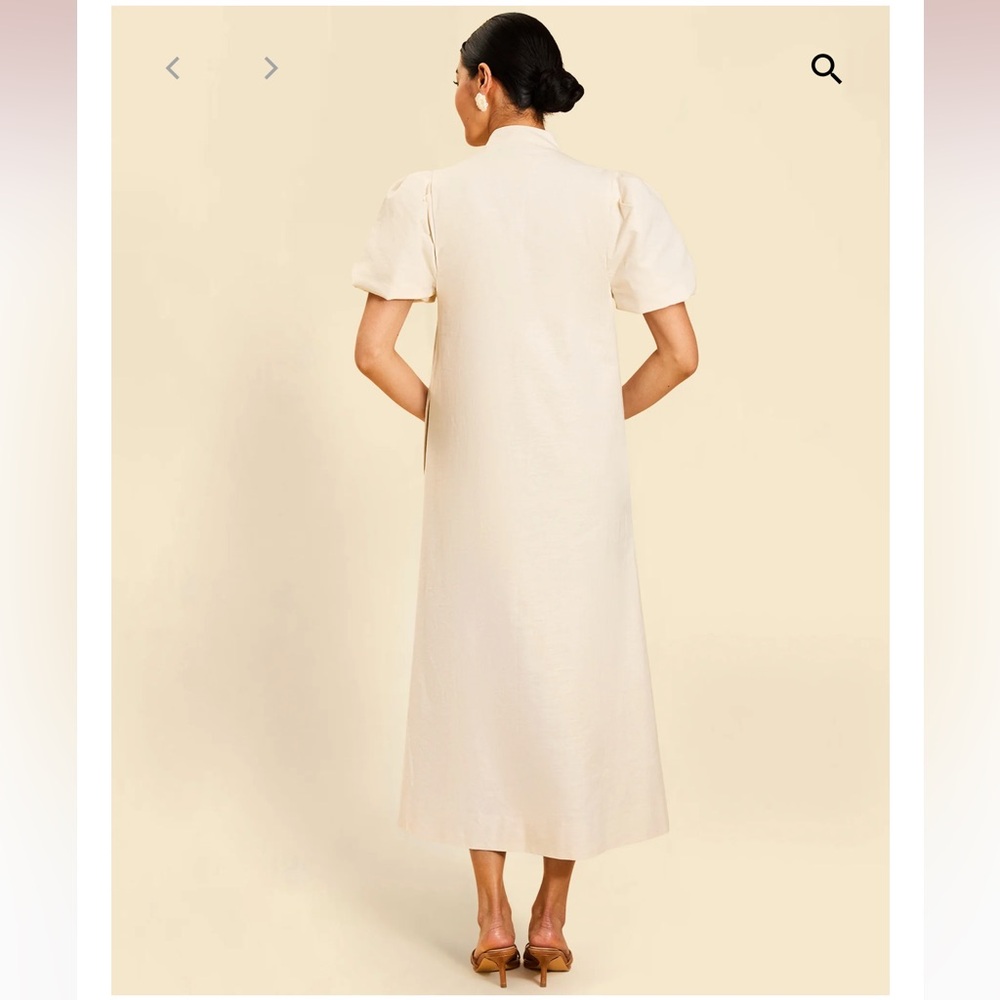 NWT MESTIZA NEW YORK Elliana Barong Midi Dress - Picture 5 of 13